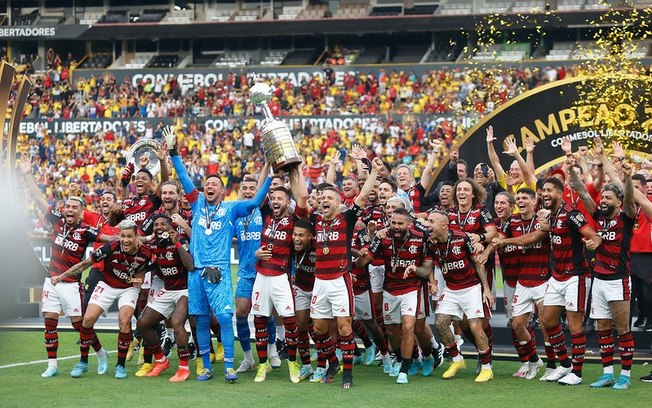 Flamengo relembra conquistas da Libertadores nas redes sociais