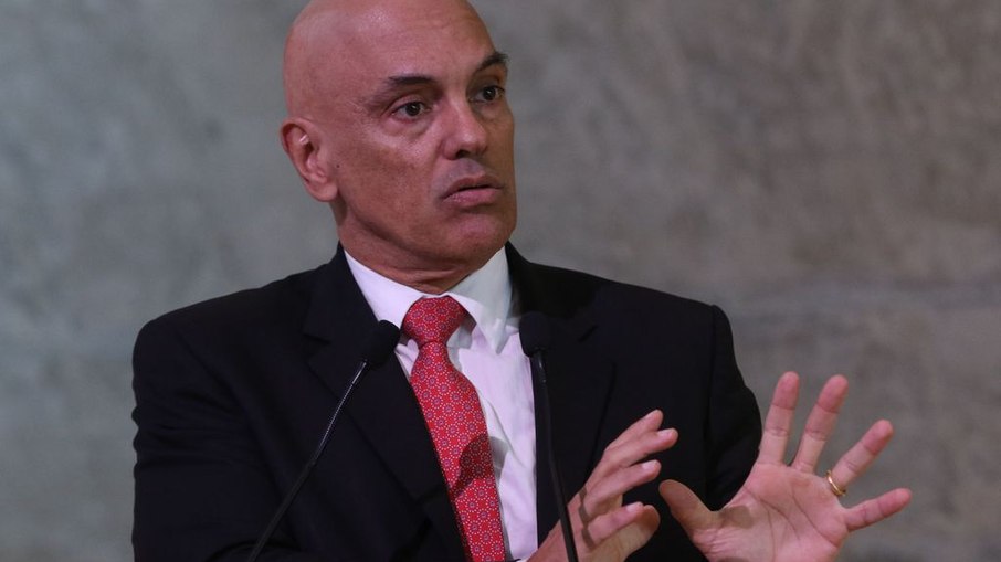 Ministro do Supremo Tribunal Federal e presidente do Tribunal Superior Eleitoral, Alexandre de Moraes