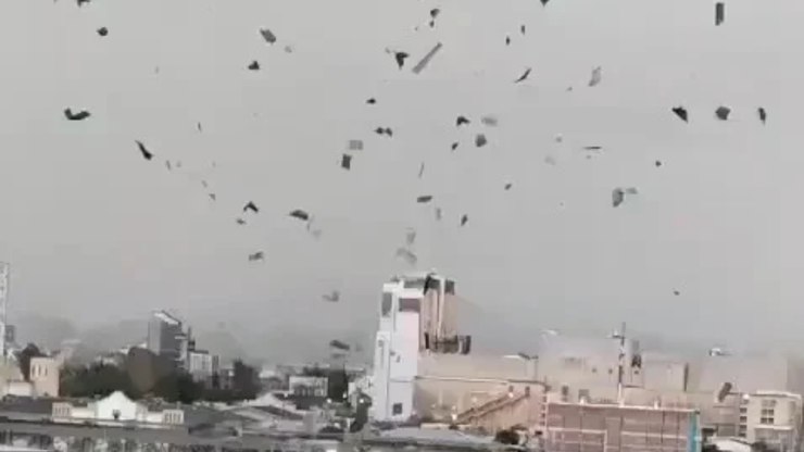 Tornado atinge Santiago e pode ser o primeiro em 133 anos