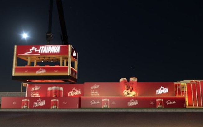 Itaipava leva bar suspenso para show de Thiaguinho