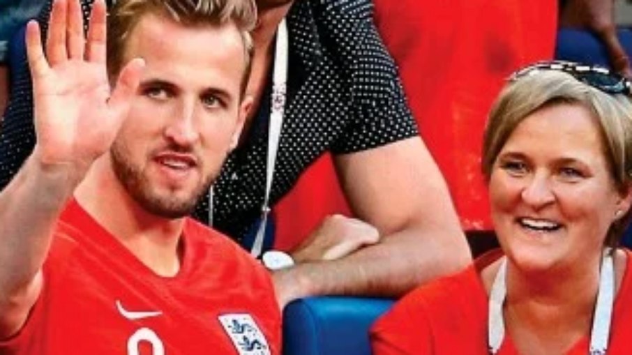 Harry Kane e sua mãe, Kim Kane Harry Kane e sua mãe, Kim Kane