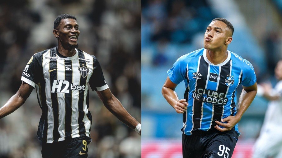 Cassierra e Carlos Vinícius são destaques de Atlético-MG e Grêmio Cassierra e Carlos Vinícius são destaques de Atlético-MG e Grêmio