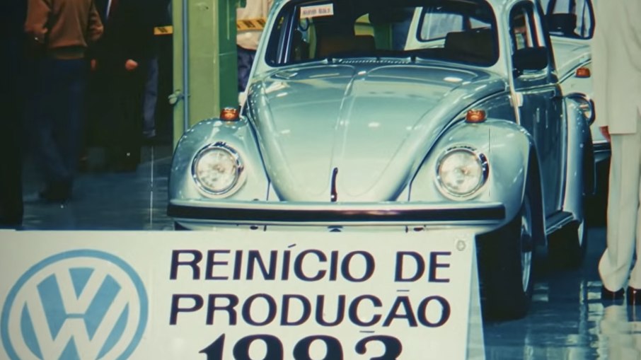Apresentação do VW Fusca batizado de Itamar