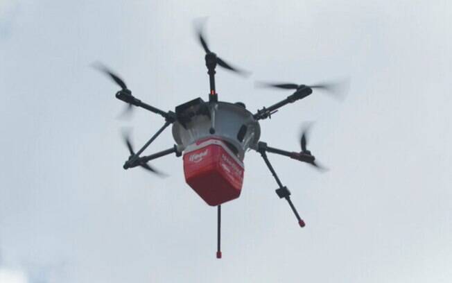 Campinas vai receber testes de entrega por drone.