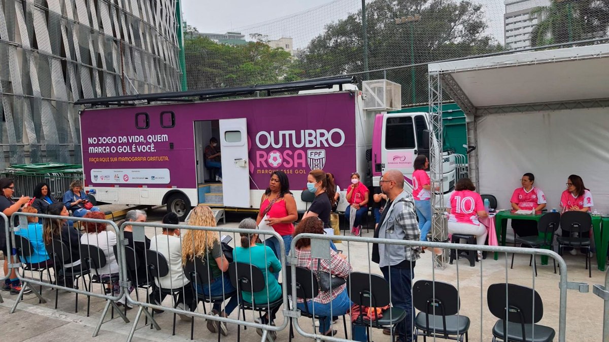 Allianz Parque oferece mamografias gratuitas no Outubro Rosa