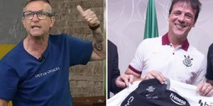 Neto desabafa com chegada de Diniz no Corinthians: "Vamos sofrer"