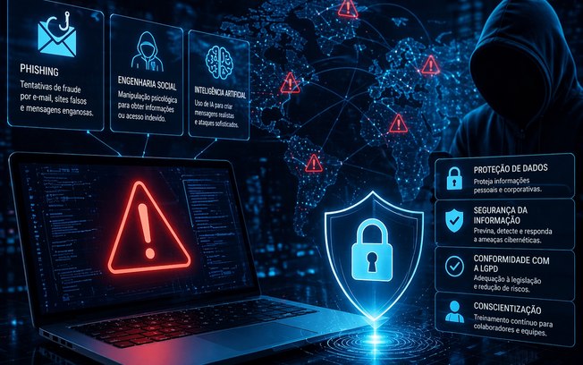 Golpes digitais no Brasil crescem e elevam riscos