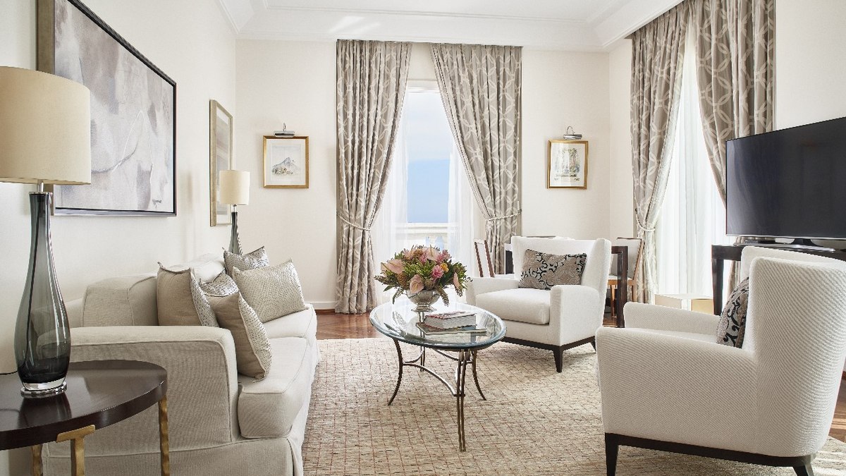 Suíte de luxo do Copacabana Palace