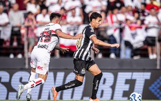 São Paulo bate Santos e conquista primeira vitória no Brasileirão