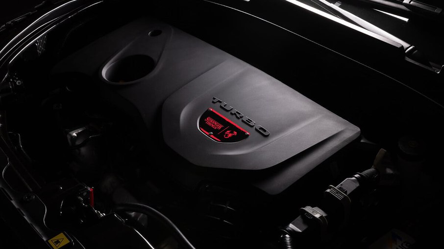 Motor do Fiat Pulse Abarth Stranger Things Motor do Fiat Pulse Abarth Stranger Things