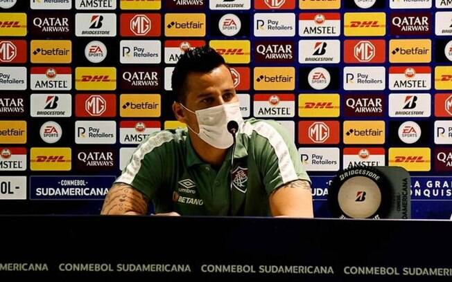 Fábio comenta cobranças da torcida e analisa fase do Fluminense: 'Não estamos conseguindo render'