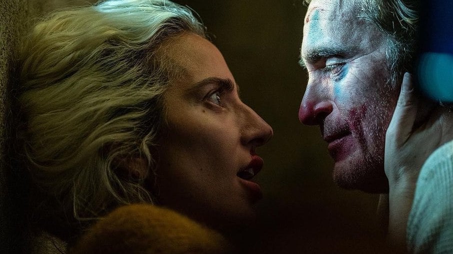 Lady Gaga e Joaquin Phoenix em Coringa: Delírio a Dois