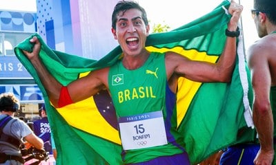 Caio Bonfim leva medalha inédita para o Brasil na marcha atlética