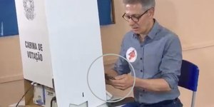 TRE-MG vai apurar uso de celular por Zema em cabine de votação