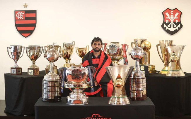 Gabriel Barbosa em seus tempos de artilheiro do Flamengo Gabriel Barbosa em seus tempos de artilheiro do Flamengo