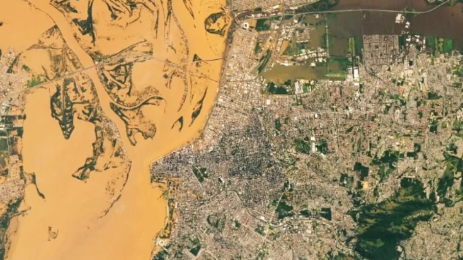 Diversas partes de Porto Alegre foram afetadas com a inundação