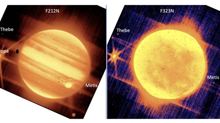 Fotos de Júpiter mostram as luas do maior planeta do Sistema Solar