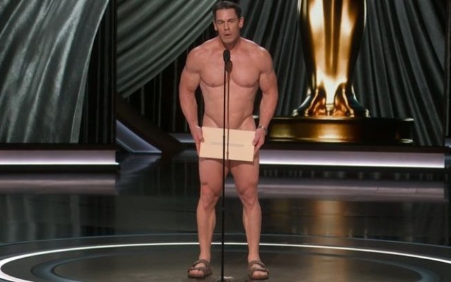 Oscar 2024 | John Cena estava realmente pelado no palco?