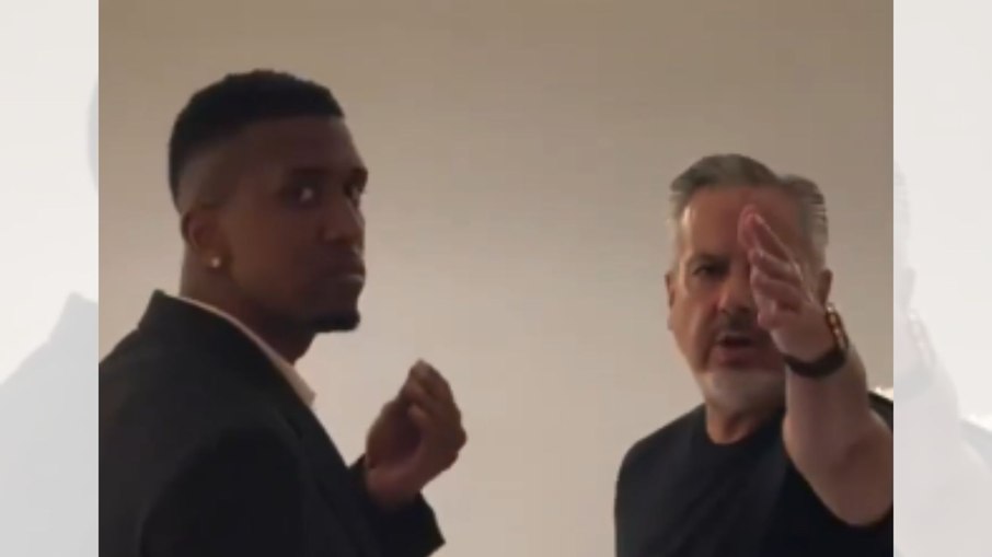 Diretor do Flamengo é flagrado com empresário de Luiz Henrique
