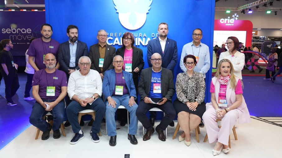 Estande de Campinas na FE25 Estande de Campinas na FE25