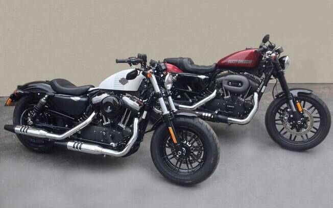 Harley-Davidson Sportster Roadster e Sportster Forty-Eight: modelos da mesma marca, mas com características distintas