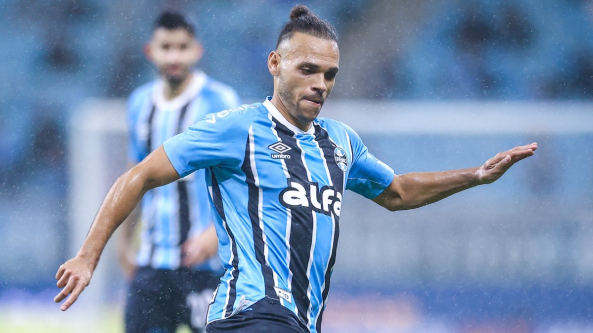 Martin Braithwaite foi o autor do gol do Grêmio