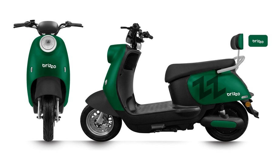 Brizze Z1 Fun é a mais compacta e leve da família, com 1,60 metro de comprimento e 51,4 kg.