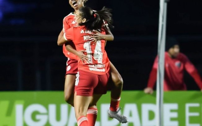 Maiara celebra classificação do Internacional à final do Brasileiro Feminino