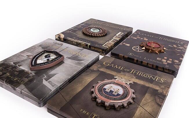 A edição do steelbooks de Game Of Thrones já estão em pré-venda