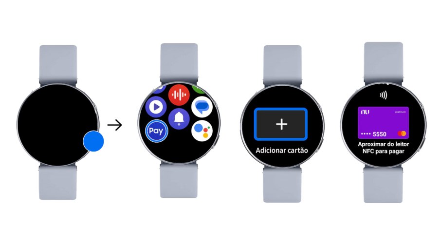 Como fazer pagamentos no Galaxy Watch