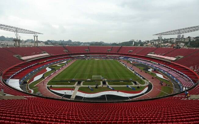 O Morumbi receberá a abertura da Copa América