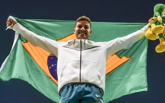 Thiago Braz foi campeão olímpico no salto com vara nos Jogos Rio 2016