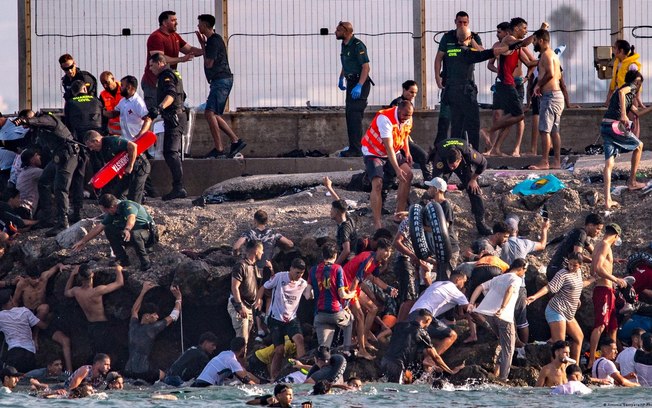 Cerca de 60 mil pessoas entraram no território espanhol