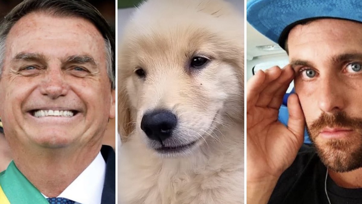 Jair Bolsonaro, John Bolsonaro e Thiago Gagliasso 