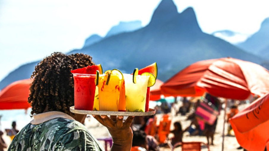 Vendedor ambulante de caipirinha Vendedor ambulante de caipirinha