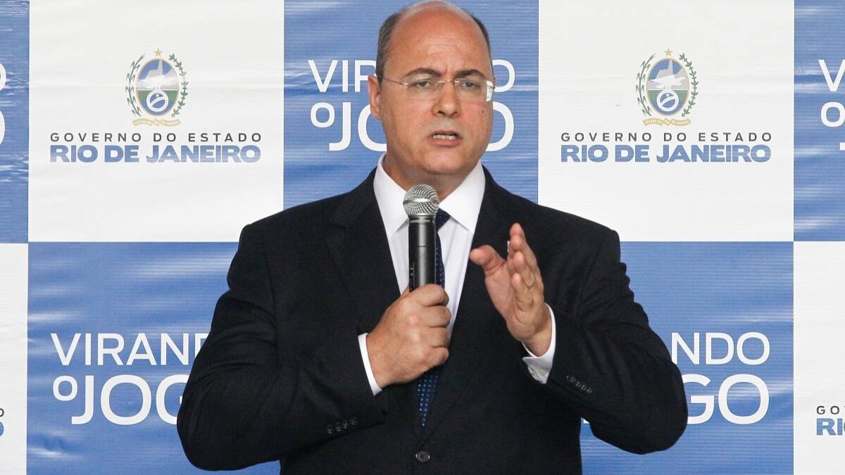 O ex-governador do Rio, Wilson Witzel 