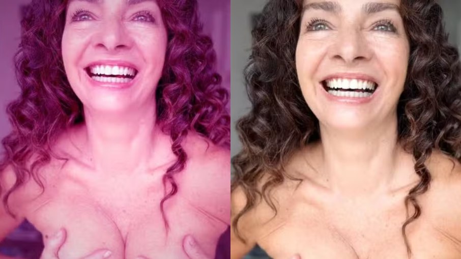 Claudia Ohana faz topless Claudia Ohana faz topless