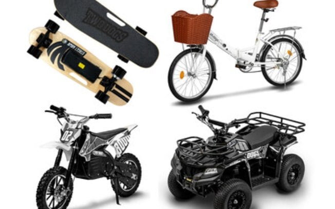 Moto, Quadriciclo, Bicicleta Dobrável e Skate Elétrico, conheça os lançamentos da Two Dogs