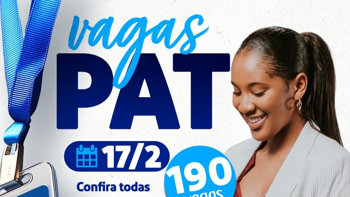 Vagas abertas para comércio, indústria, logística e serviços