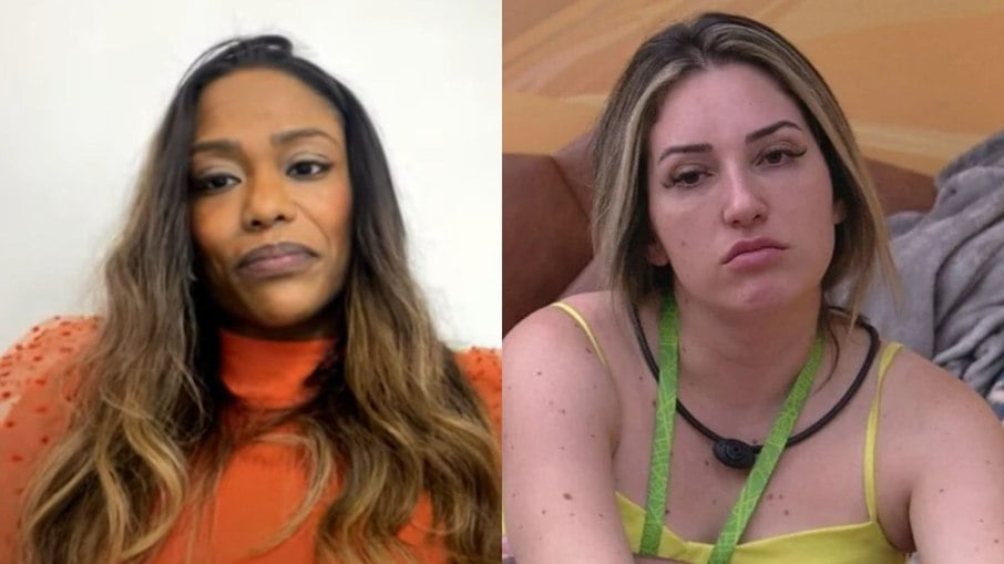 AUÊ: Aline Black, irmã de Cezar Black, critica Amanda Meirelles no 'BBB 23'