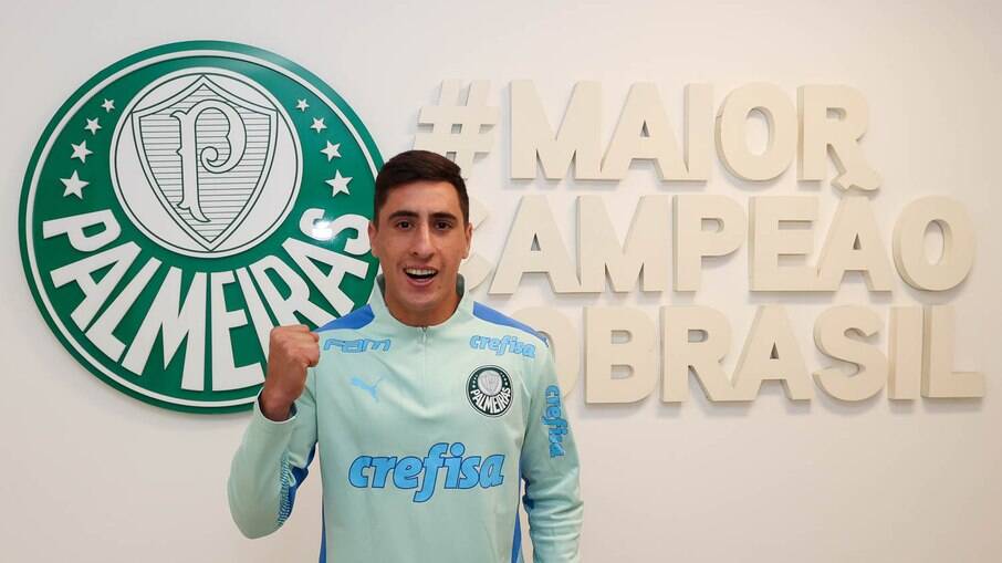 Miguel Merentiel é o novo centroavante do Palmeiras