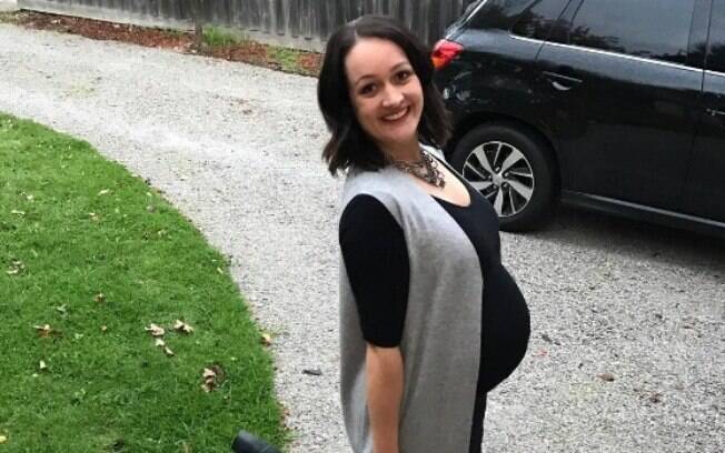 A blogueira quer transmitir o parto ao vivo para mostrar às pessoas como realmente é dar à luz