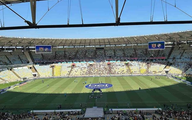 Sensação térmica no Maracanã chegou aos 62º no último domingo durante duelo entre Nova Iguaçu e Vasco