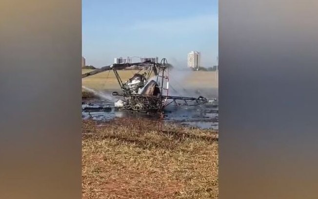Avião cai e mata piloto em cidade de região