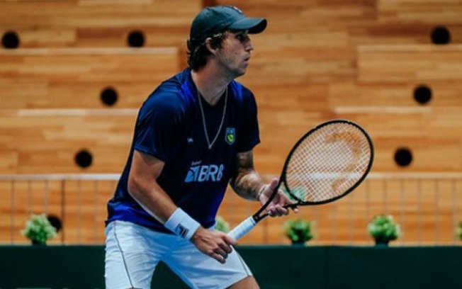Felipe Meligeni perde de Sousa no 1º duelo da Copa Davis