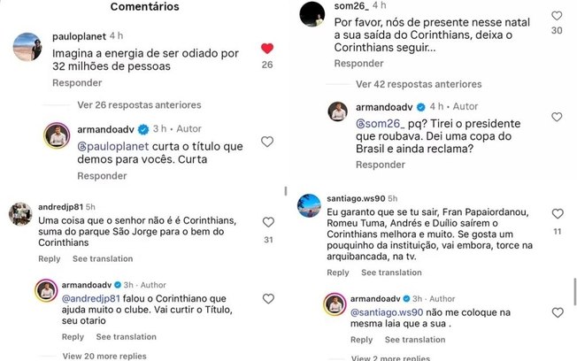 Armando Mendonça é alvo de críticas de Memphis Depay Armando Mendonça é alvo de críticas de Memphis Depay