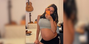 Key Alves mostra evolução da gravidez e comenta mudanças no corpo