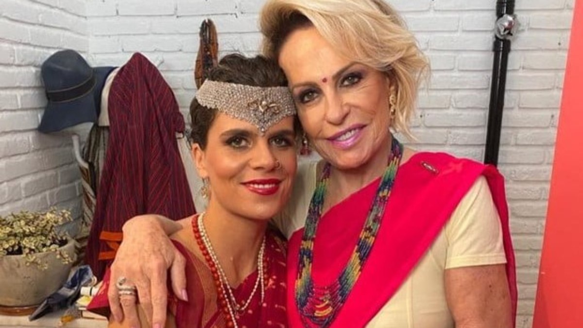 Ana Maria Braga com filha, Mariana Maffeis