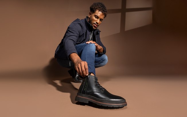 Botas e coturnos masculinos devem ser tendência no inverno