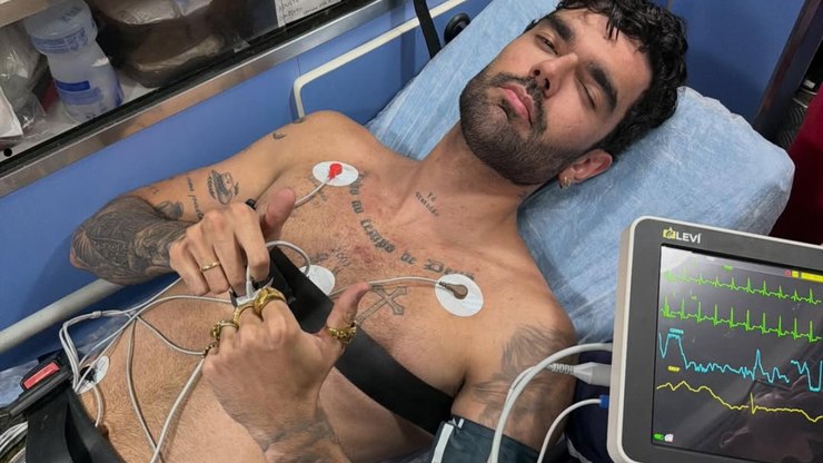 O que levou Luan Pereira a buscar atendimento após show